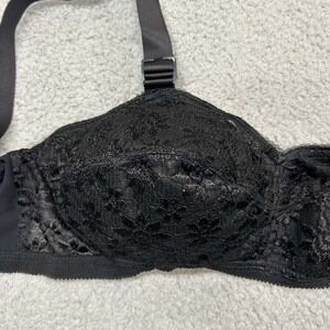 Norvell Bra 38EE Full Coverage 574 oft Cup Cone Floral Lace NWOT NOS